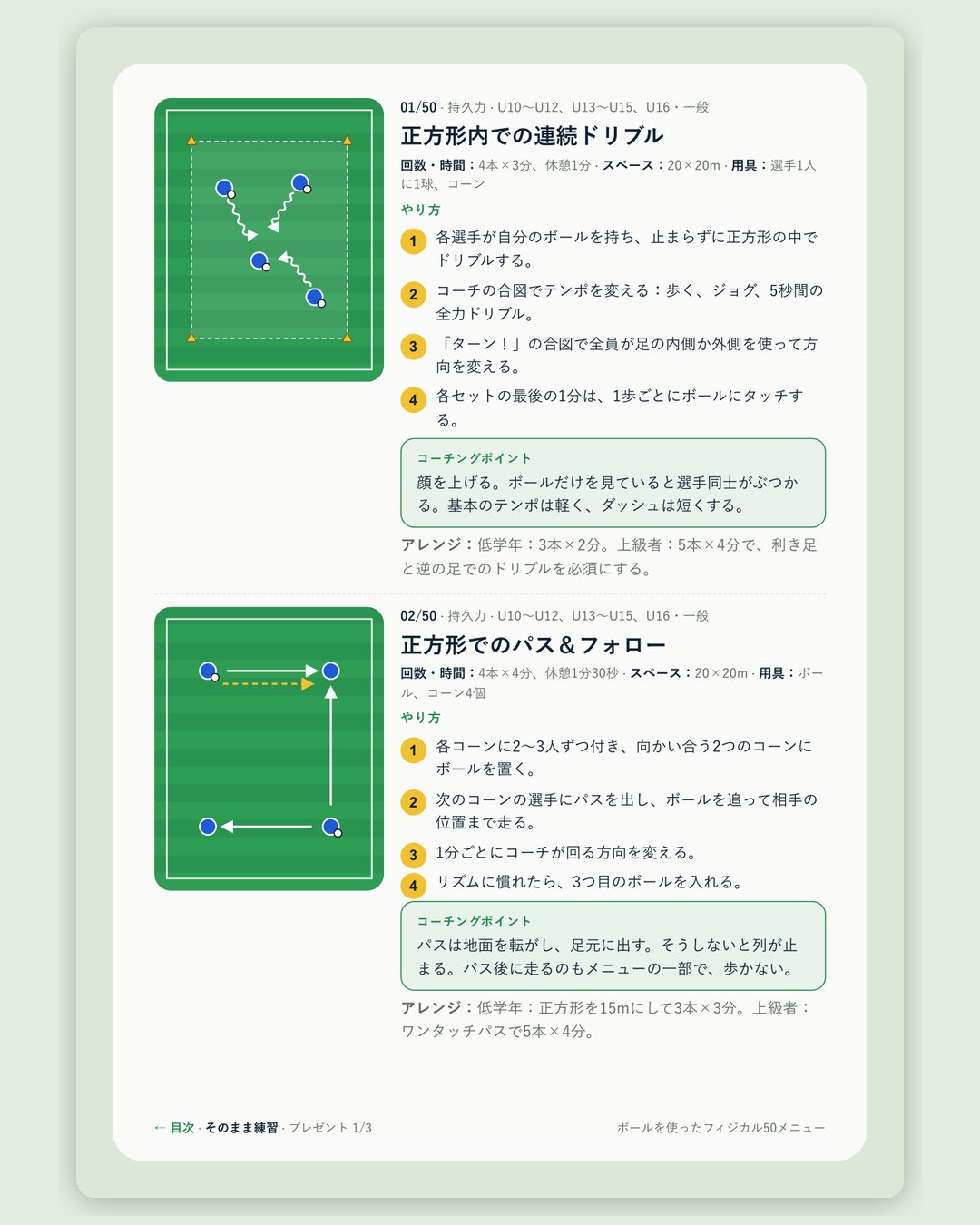 そのまま練習 · 4